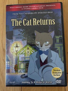 Studio Ghibli The Cat Returns DVD Movie Miyazaki